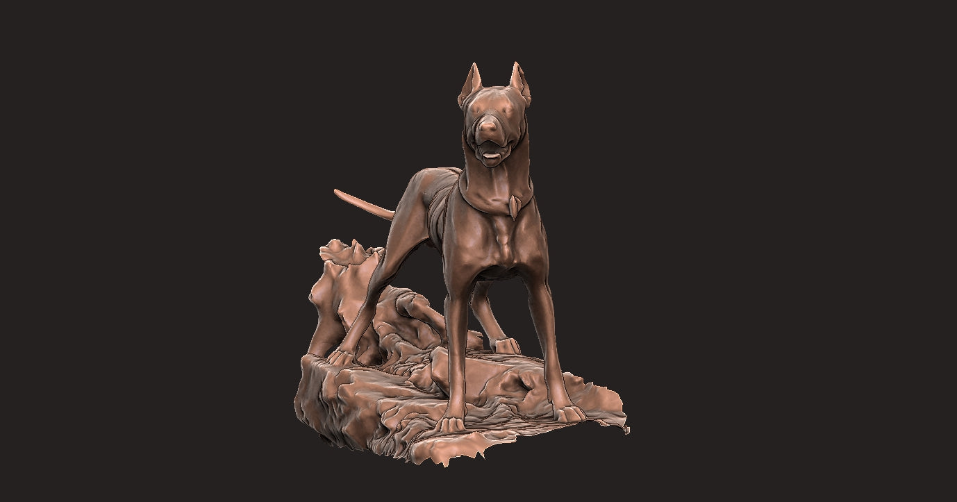 Alano Español - Figura 3D