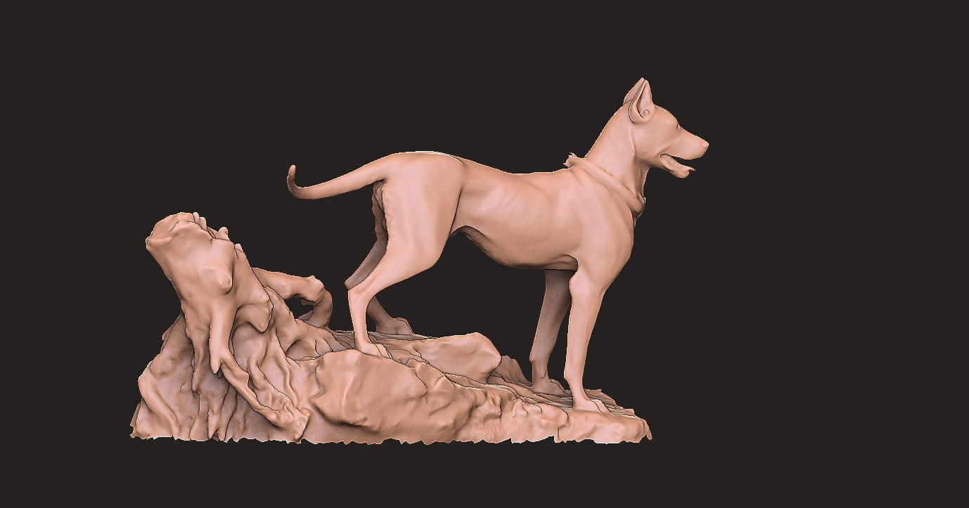 Alano Español - Figura 3D