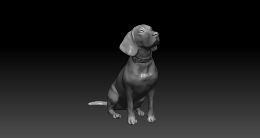 Beagle - figura 3d