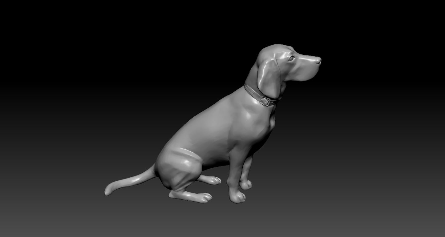 Beagle - figura 3d