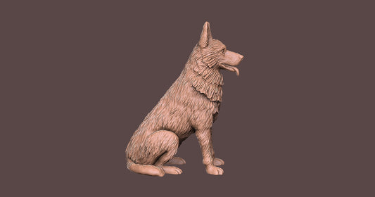 Pastor Aleman -  Figura 3d