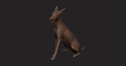Podenco - Figura 3d escala 1:10